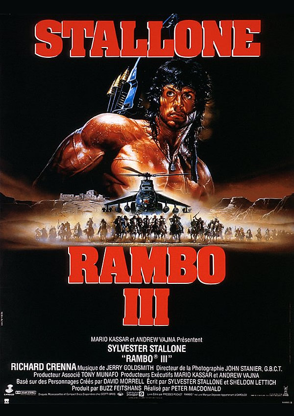 Rambo III Rambo 3 poster