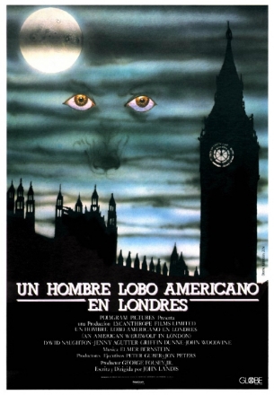 Un hombre lobo americano en Londres