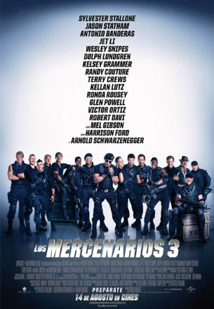 Póster final de ‘Los Mercenarios 3’