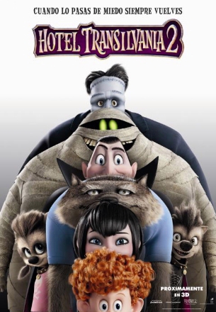 Primer póster de Hotel Transilvania 2