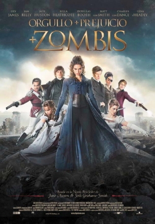 Pósters de Orgullo+Prejuicio+Zombis