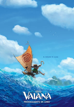 Primer póster de VAIANA