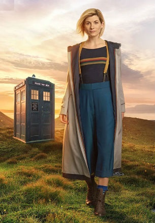 Jodie Whittaker ya luce como Doctor Who