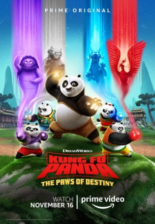 Amazon presenta la serie de Kung Fu Panda