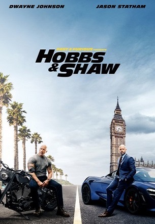 Pósters de personajes de Fast & Furious: Hobbs & Shaw