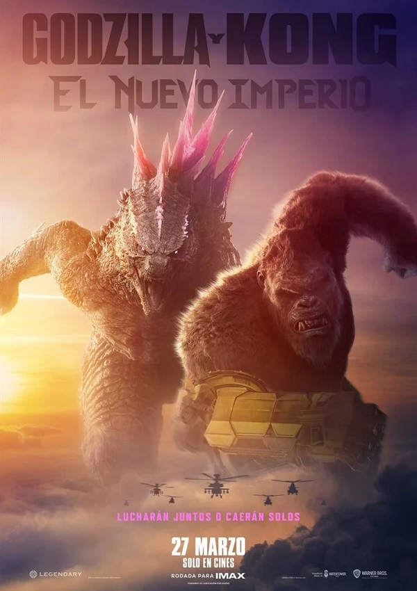 Godzilla y Kong: El nuevo imperio
